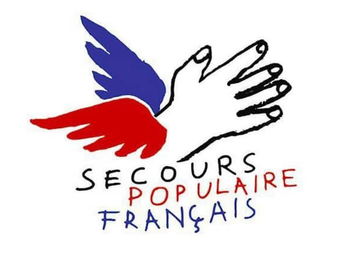 Logo Secours Populaire - Comité de Nancy - mission de solidarité - epicerie solidaire